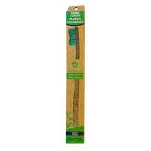 Load image into Gallery viewer, Adult Curved Bamboo Toothbrush - Medium Bristles