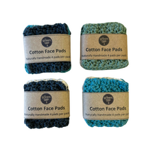 Load image into Gallery viewer, Cotton Face Pads - 4 Per Pack