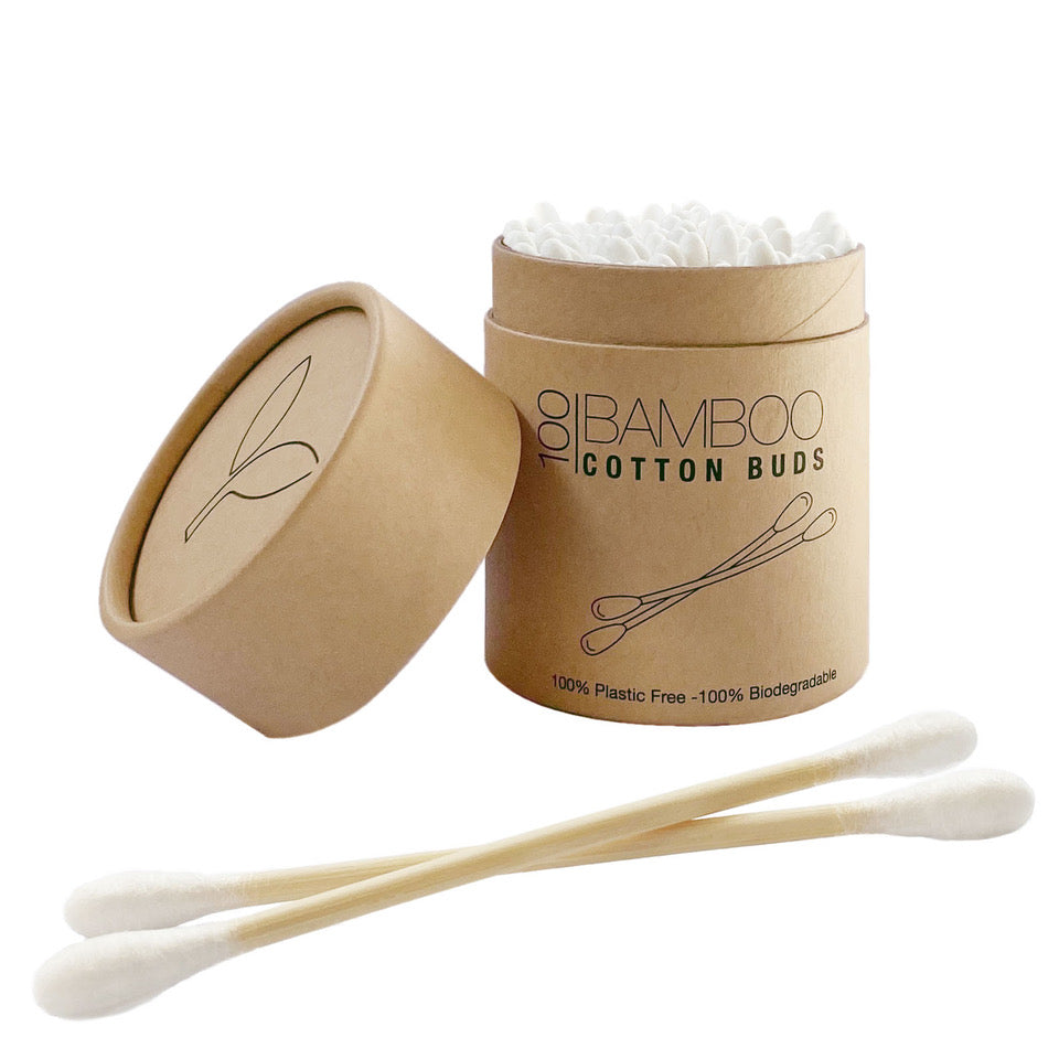 Bamboo Cotton Earbuds