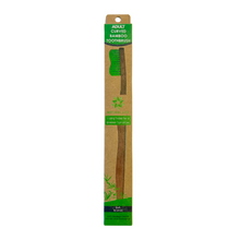 Load image into Gallery viewer, Adult Curved Bamboo Toothbrush - Soft Bristles
