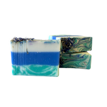 Load image into Gallery viewer, Blue Blossom Soap Bar
