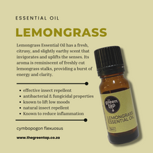 Load image into Gallery viewer, Lemongrass Essential Oil
