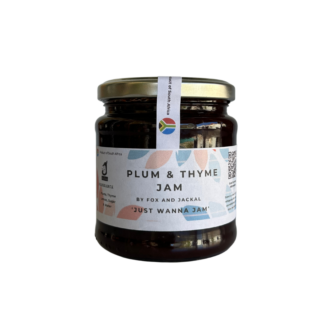 Plum & Thyme Jam - Gluten Free