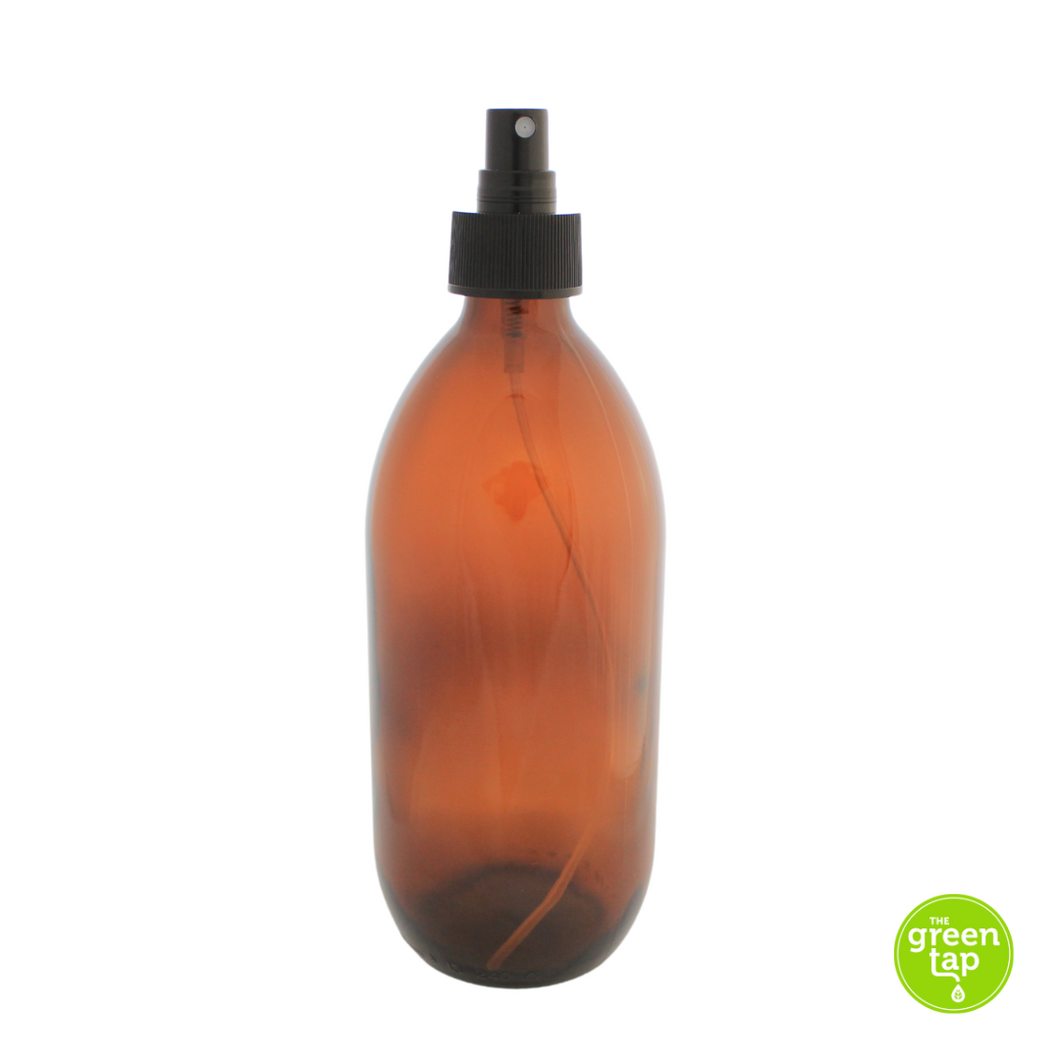 500ml Amber Glass Bottle with atomiser