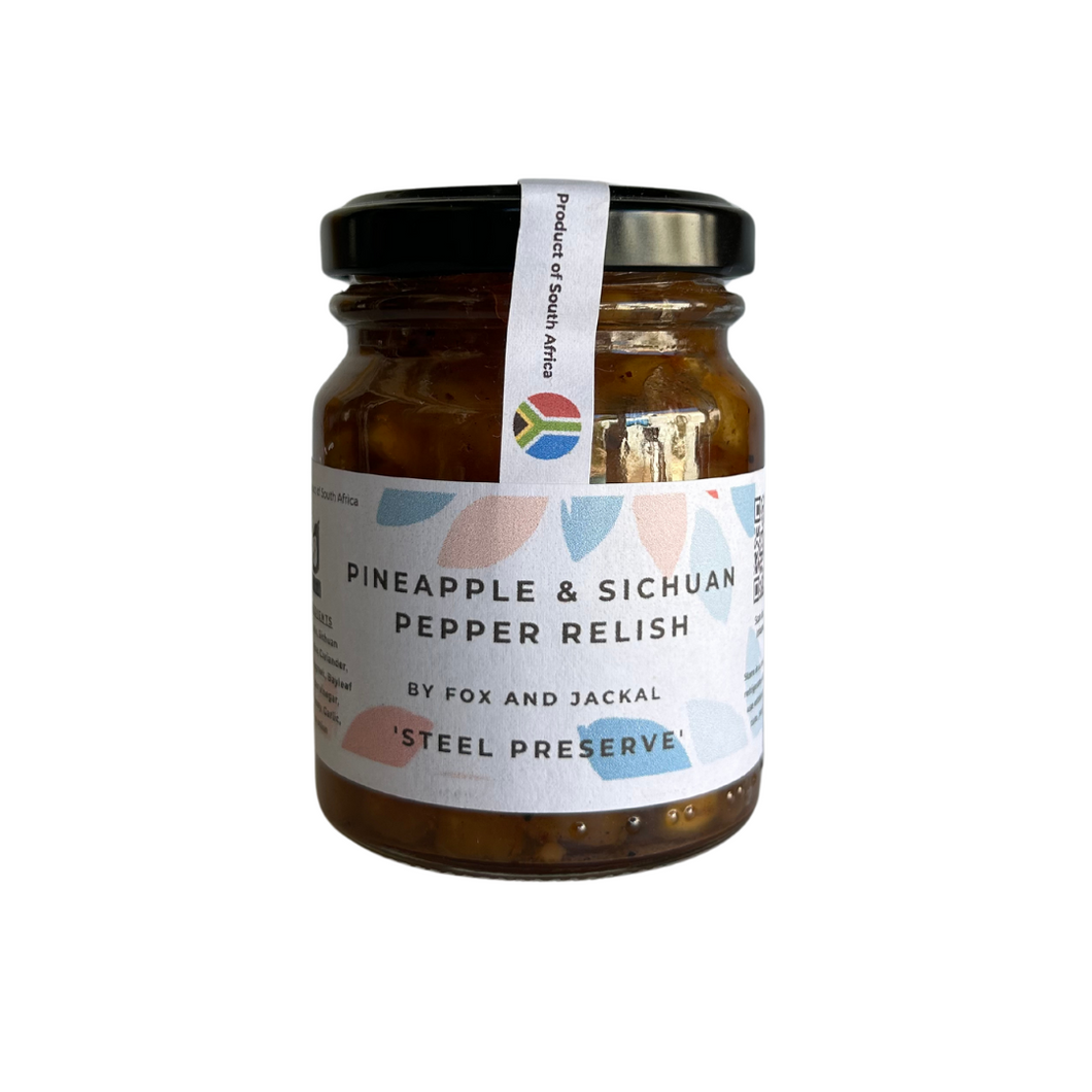 Pineapple & Sichuan Pepper Relish - Gluten Free