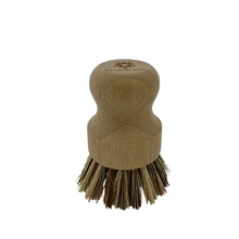 Load image into Gallery viewer, Bamboo Pot Scrubbing Brush with Palm Fibre Bristles
